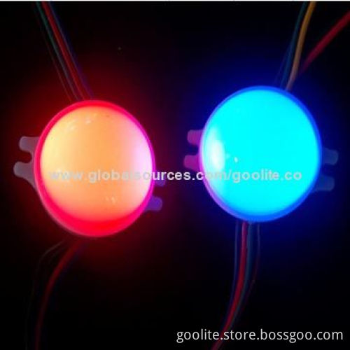 2-light LPD8806 RGB module, DC 5V, IP68 waterproof, 2-year warranty